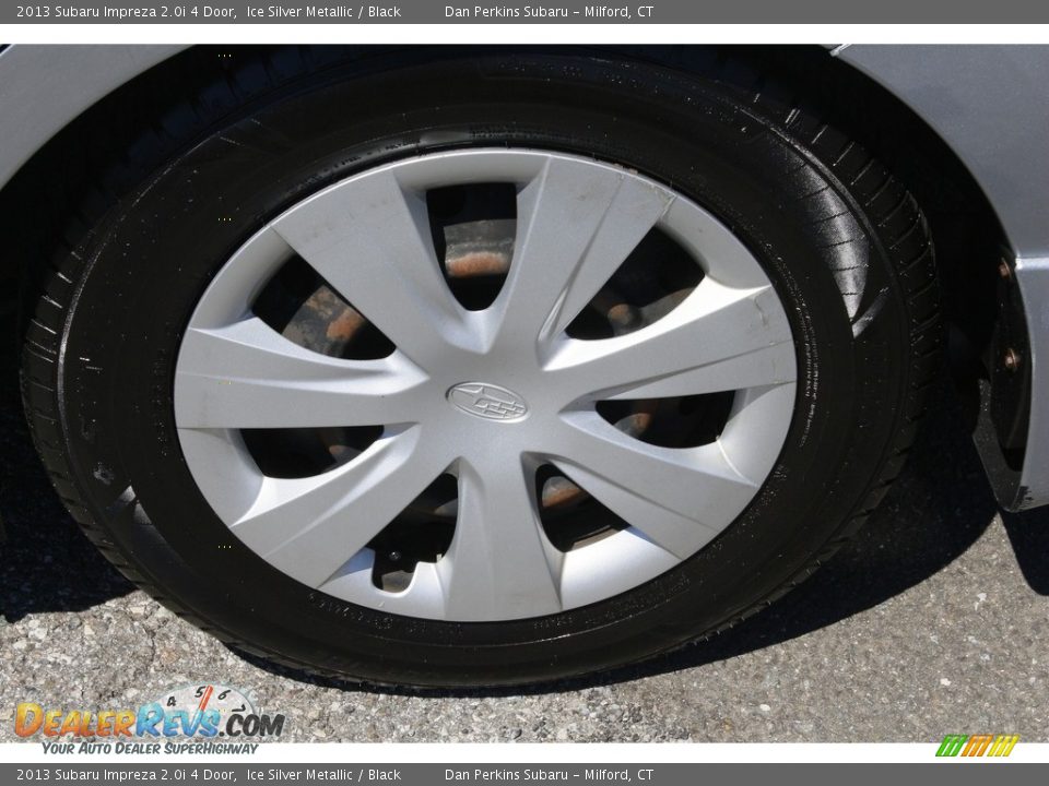 2013 Subaru Impreza 2.0i 4 Door Ice Silver Metallic / Black Photo #23