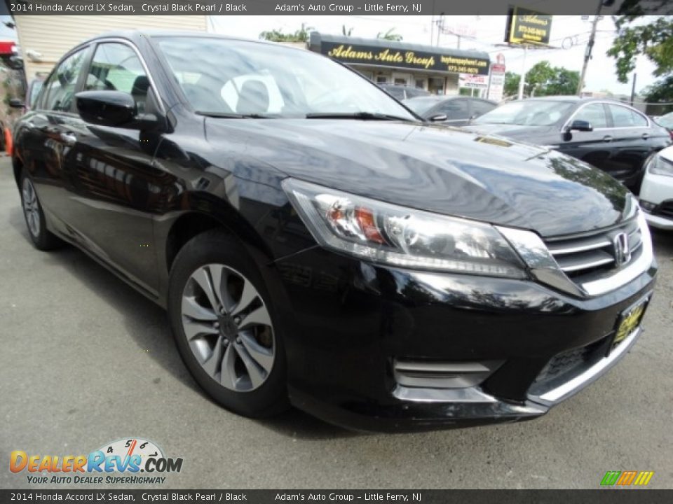 2014 Honda Accord LX Sedan Crystal Black Pearl / Black Photo #1