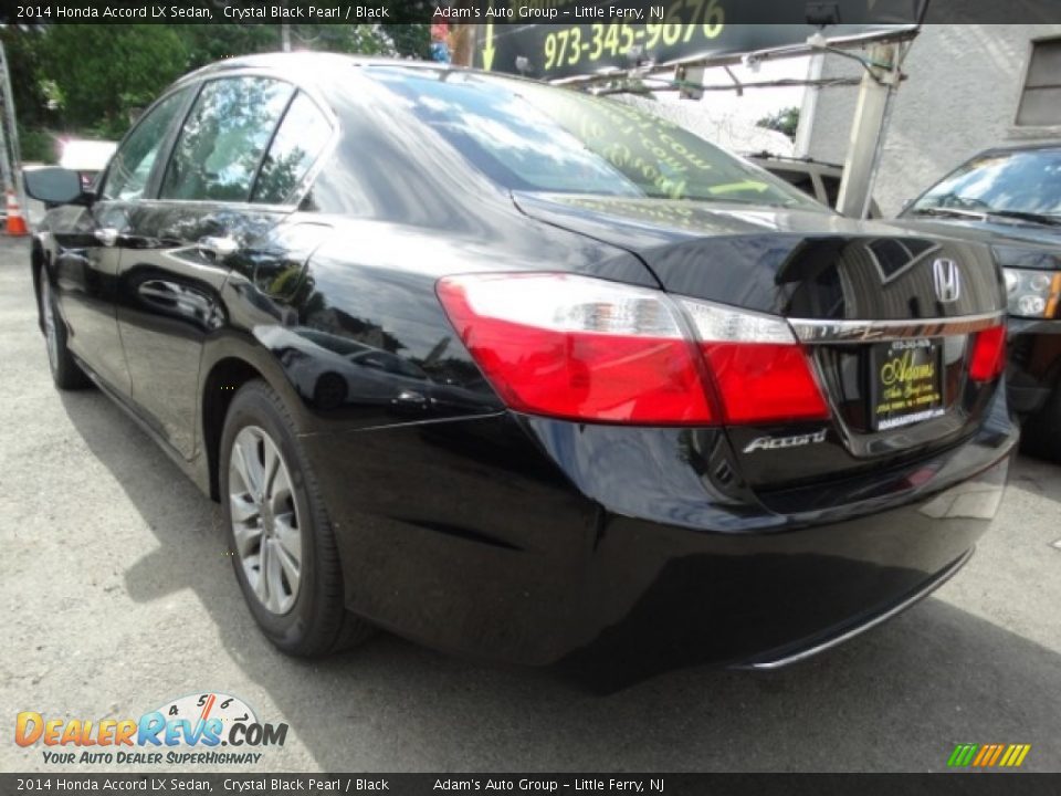 2014 Honda Accord LX Sedan Crystal Black Pearl / Black Photo #5