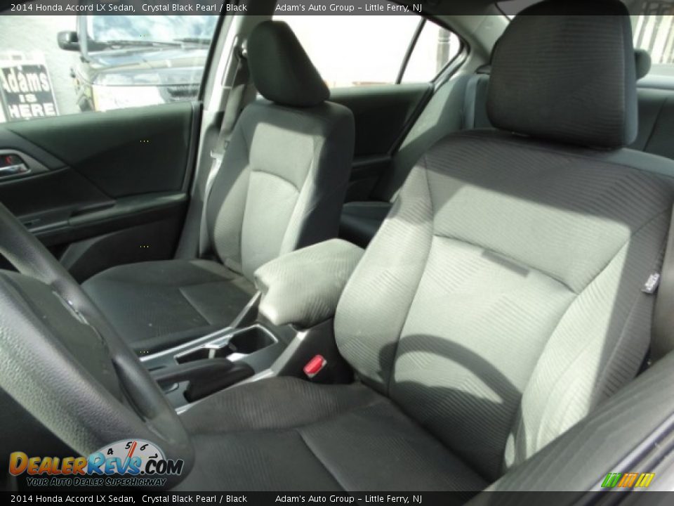 2014 Honda Accord LX Sedan Crystal Black Pearl / Black Photo #7