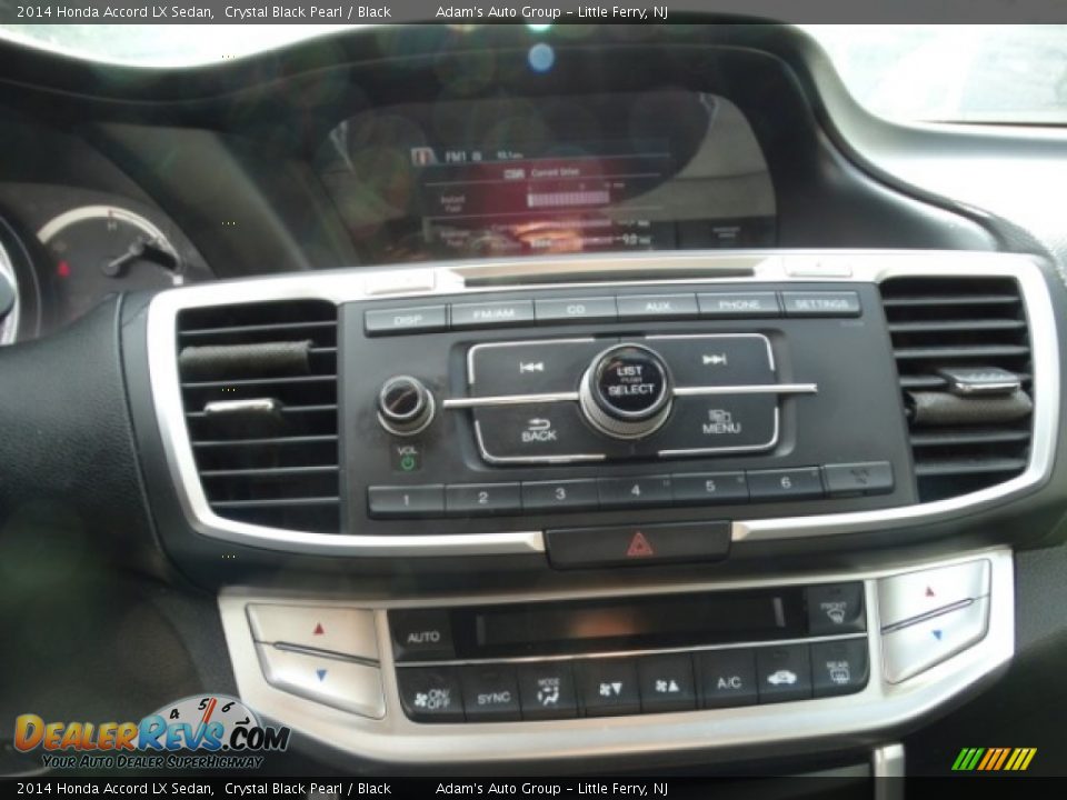 2014 Honda Accord LX Sedan Crystal Black Pearl / Black Photo #22