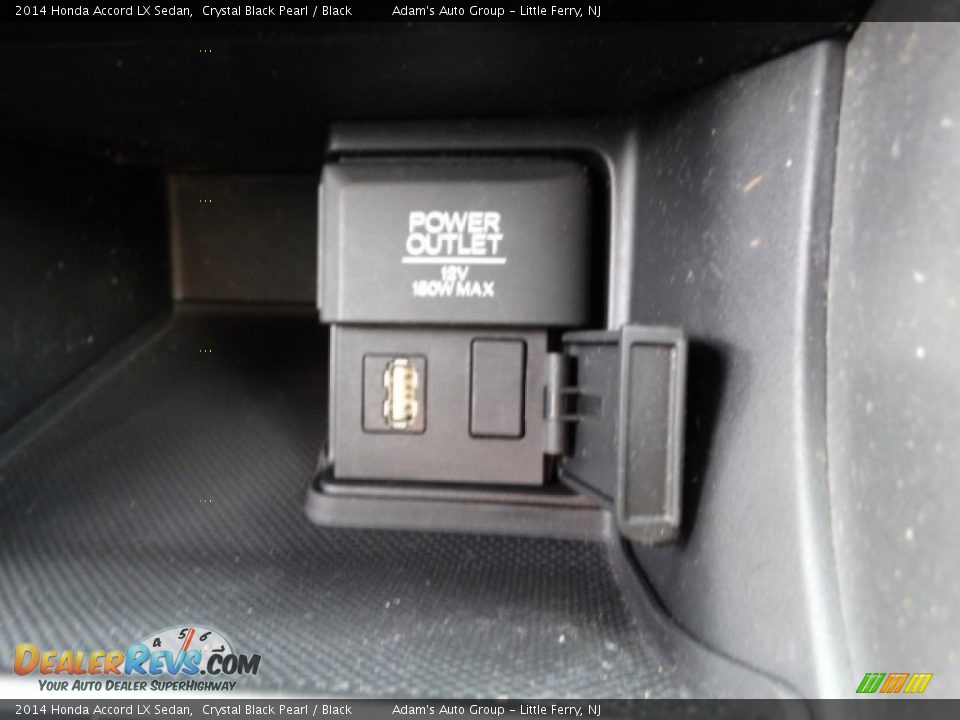 2014 Honda Accord LX Sedan Crystal Black Pearl / Black Photo #24