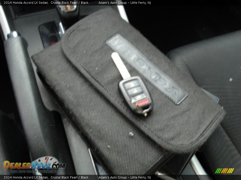 2014 Honda Accord LX Sedan Crystal Black Pearl / Black Photo #26