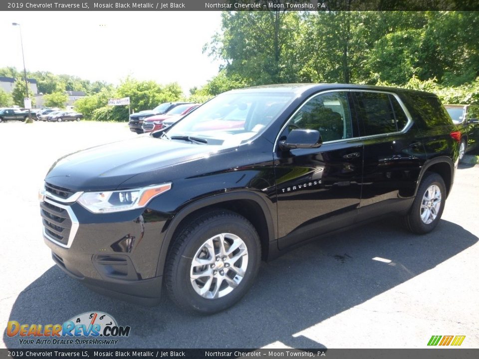 2019 Chevrolet Traverse LS Mosaic Black Metallic / Jet Black Photo #1