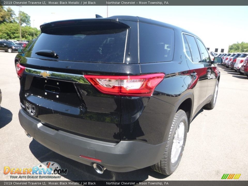 2019 Chevrolet Traverse LS Mosaic Black Metallic / Jet Black Photo #5