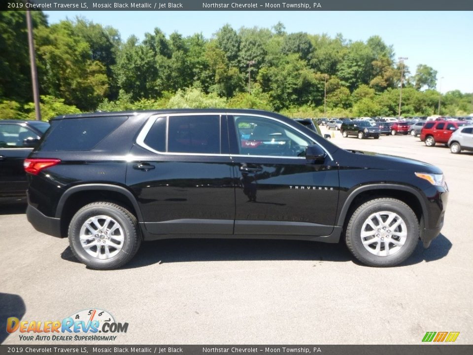 2019 Chevrolet Traverse LS Mosaic Black Metallic / Jet Black Photo #6