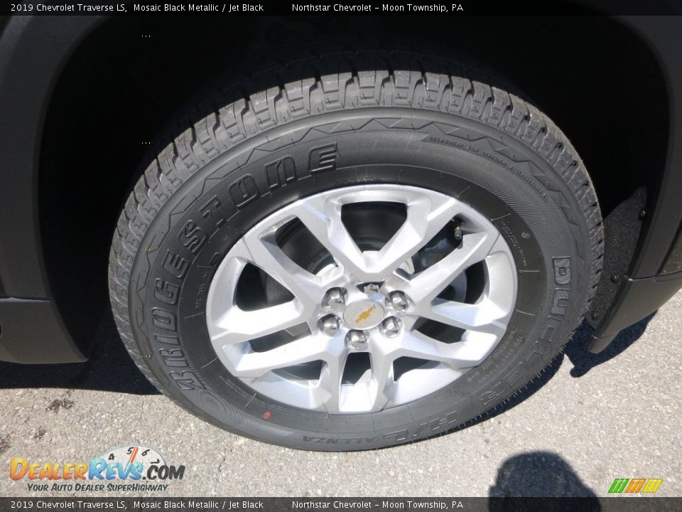 2019 Chevrolet Traverse LS Mosaic Black Metallic / Jet Black Photo #9