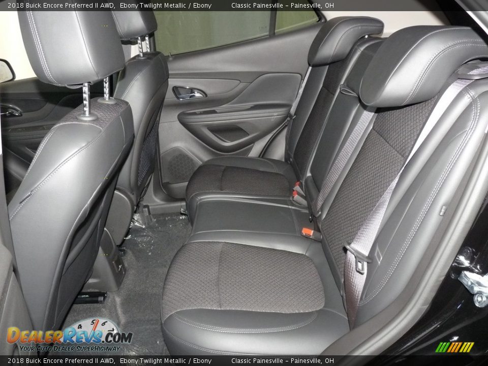 2018 Buick Encore Preferred II AWD Ebony Twilight Metallic / Ebony Photo #7