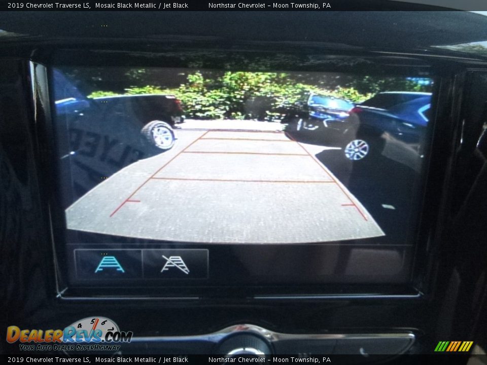 2019 Chevrolet Traverse LS Mosaic Black Metallic / Jet Black Photo #19