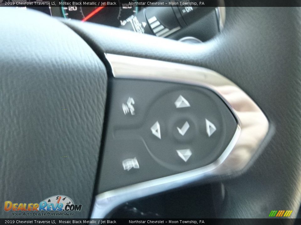 2019 Chevrolet Traverse LS Mosaic Black Metallic / Jet Black Photo #20