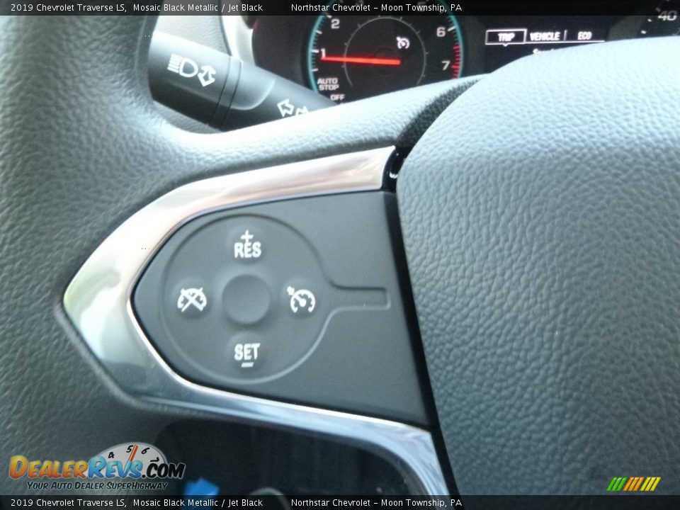 2019 Chevrolet Traverse LS Mosaic Black Metallic / Jet Black Photo #21