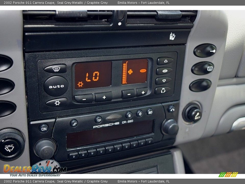 2002 Porsche 911 Carrera Coupe Seal Grey Metallic / Graphite Grey Photo #54