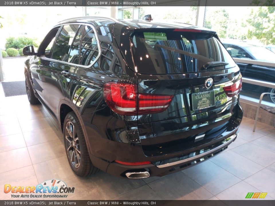 2018 BMW X5 xDrive35i Jet Black / Terra Photo #2