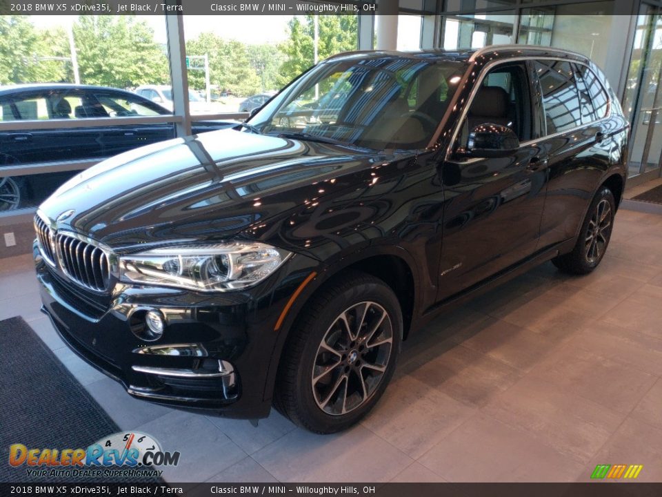 2018 BMW X5 xDrive35i Jet Black / Terra Photo #3