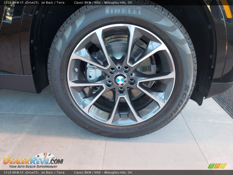 2018 BMW X5 xDrive35i Jet Black / Terra Photo #5