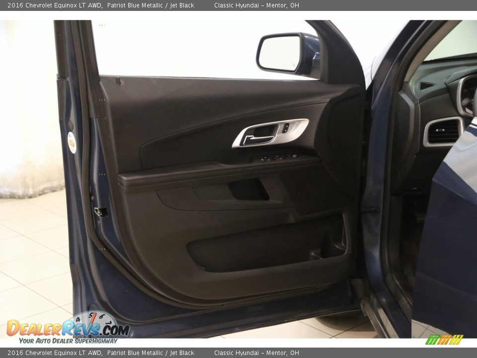 2016 Chevrolet Equinox LT AWD Patriot Blue Metallic / Jet Black Photo #4
