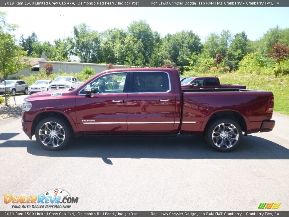 Delmonico Red Pearl 2019 Ram 1500 Limited Crew Cab 4x4 Photo #2