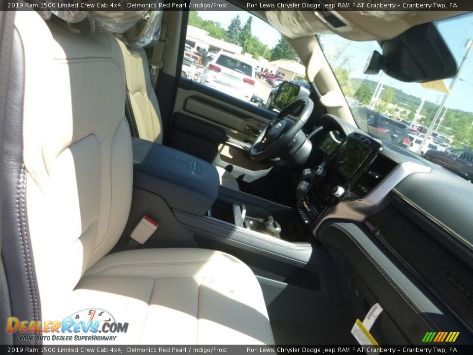 2019 Ram 1500 Limited Crew Cab 4x4 Delmonico Red Pearl / Indigo/Frost Photo #10