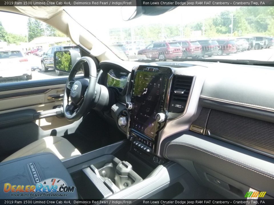 2019 Ram 1500 Limited Crew Cab 4x4 Delmonico Red Pearl / Indigo/Frost Photo #11