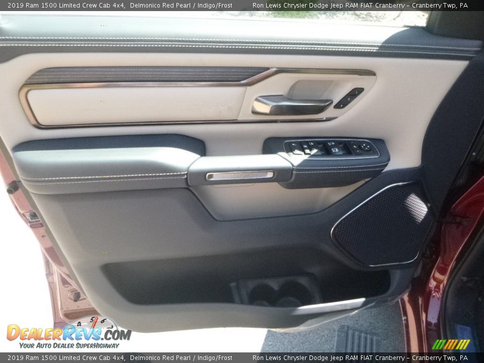 2019 Ram 1500 Limited Crew Cab 4x4 Delmonico Red Pearl / Indigo/Frost Photo #15