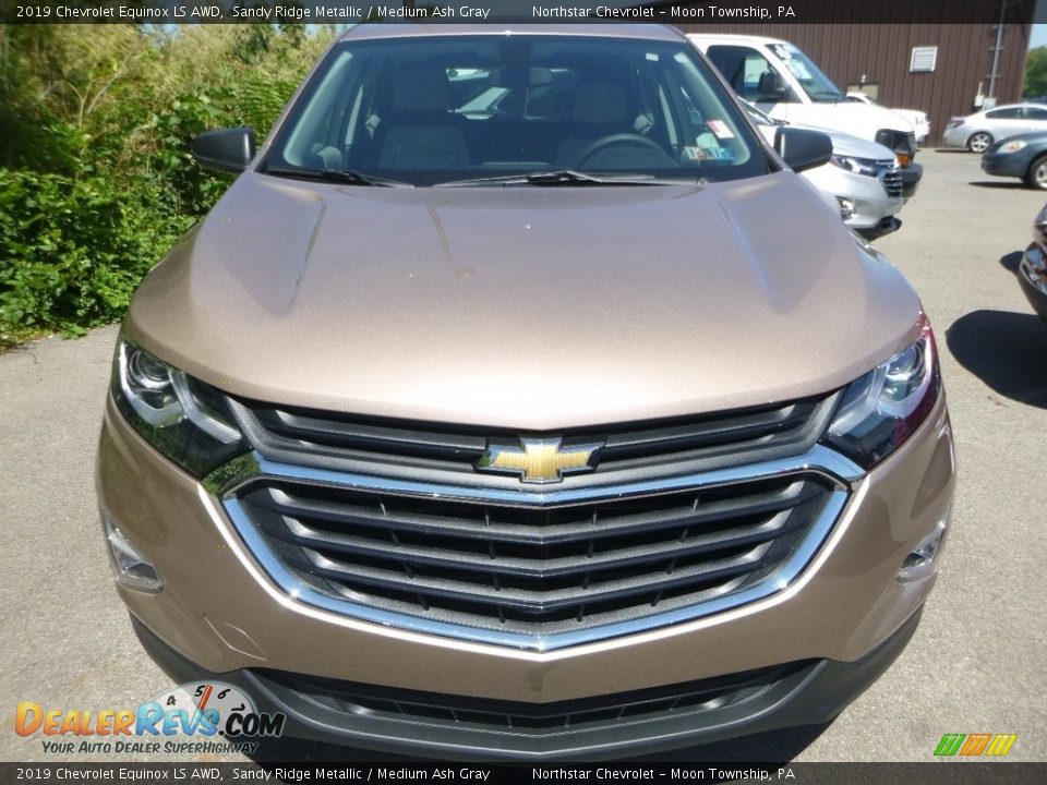 2019 Chevrolet Equinox LS AWD Sandy Ridge Metallic / Medium Ash Gray Photo #8