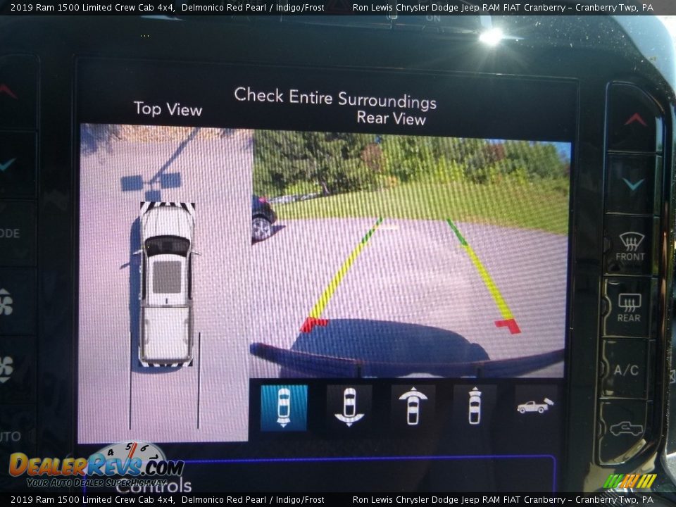 2019 Ram 1500 Limited Crew Cab 4x4 Delmonico Red Pearl / Indigo/Frost Photo #19