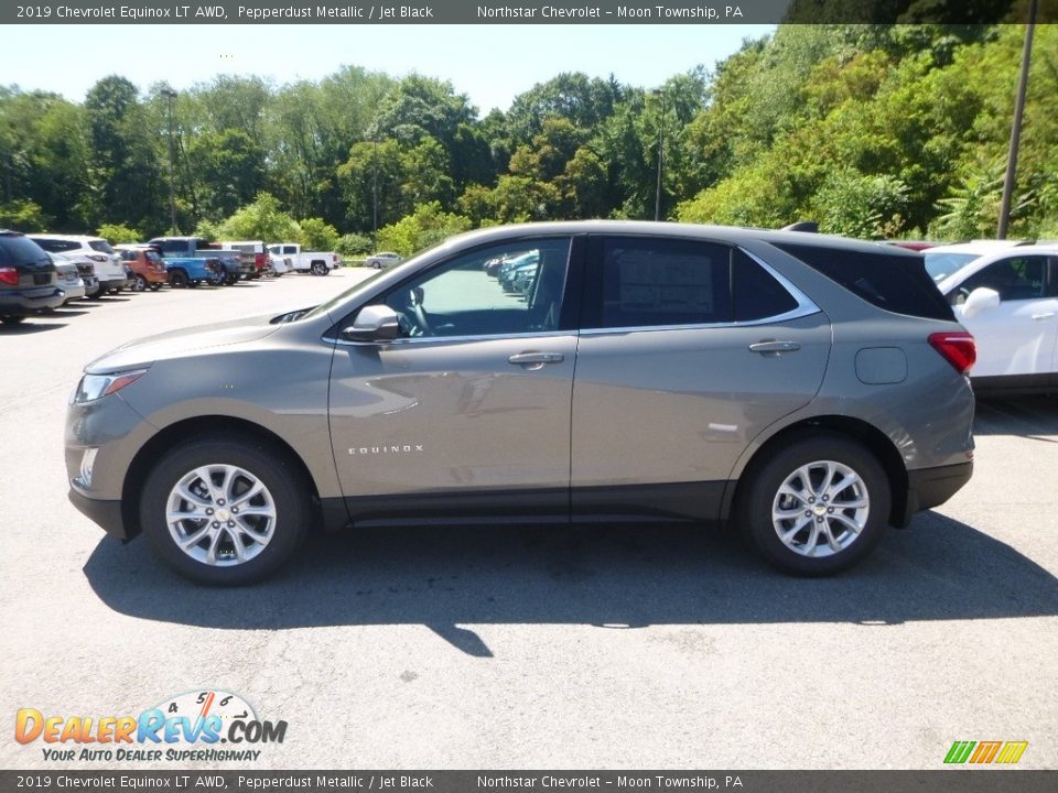 2019 Chevrolet Equinox LT AWD Pepperdust Metallic / Jet Black Photo #2