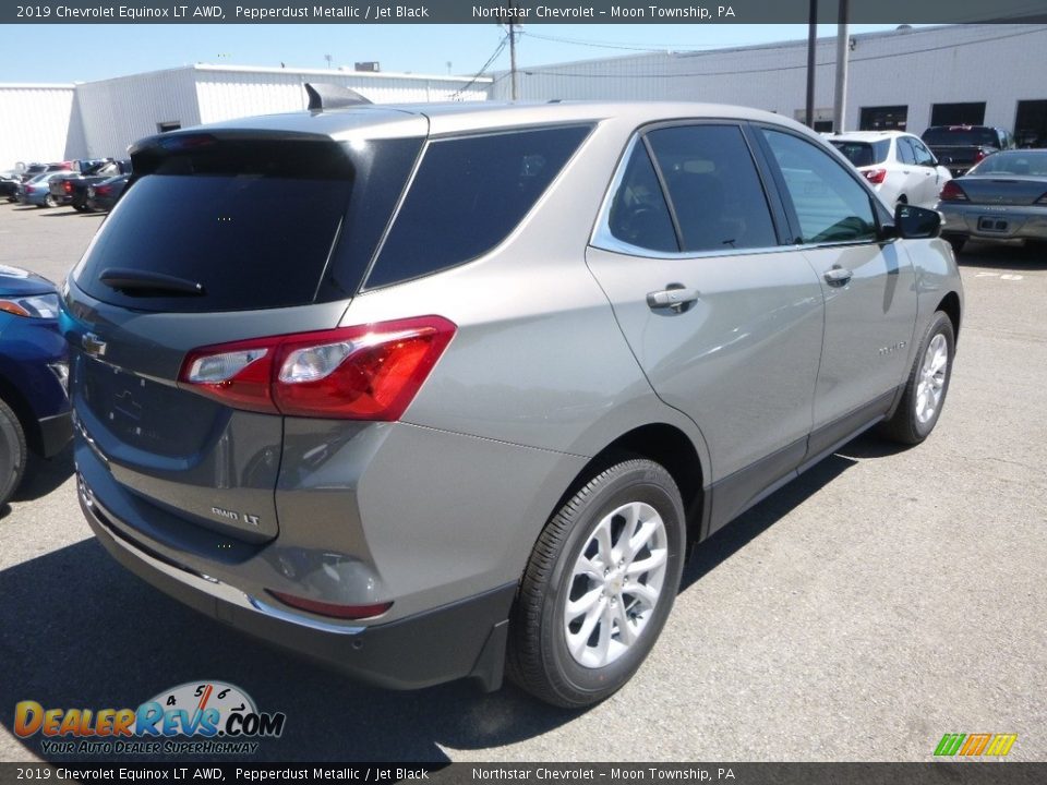 2019 Chevrolet Equinox LT AWD Pepperdust Metallic / Jet Black Photo #5
