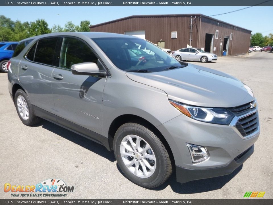 2019 Chevrolet Equinox LT AWD Pepperdust Metallic / Jet Black Photo #7