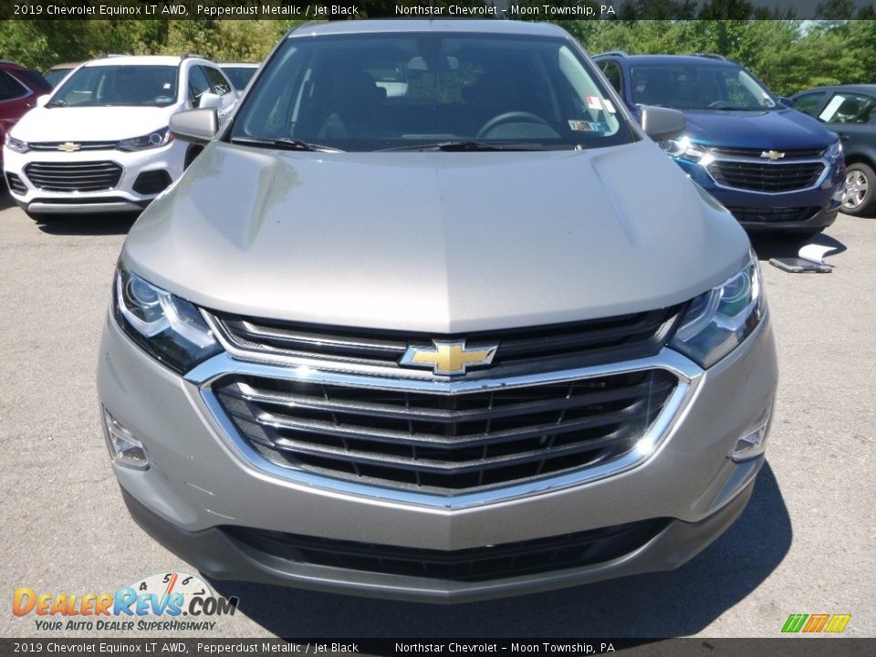 2019 Chevrolet Equinox LT AWD Pepperdust Metallic / Jet Black Photo #8