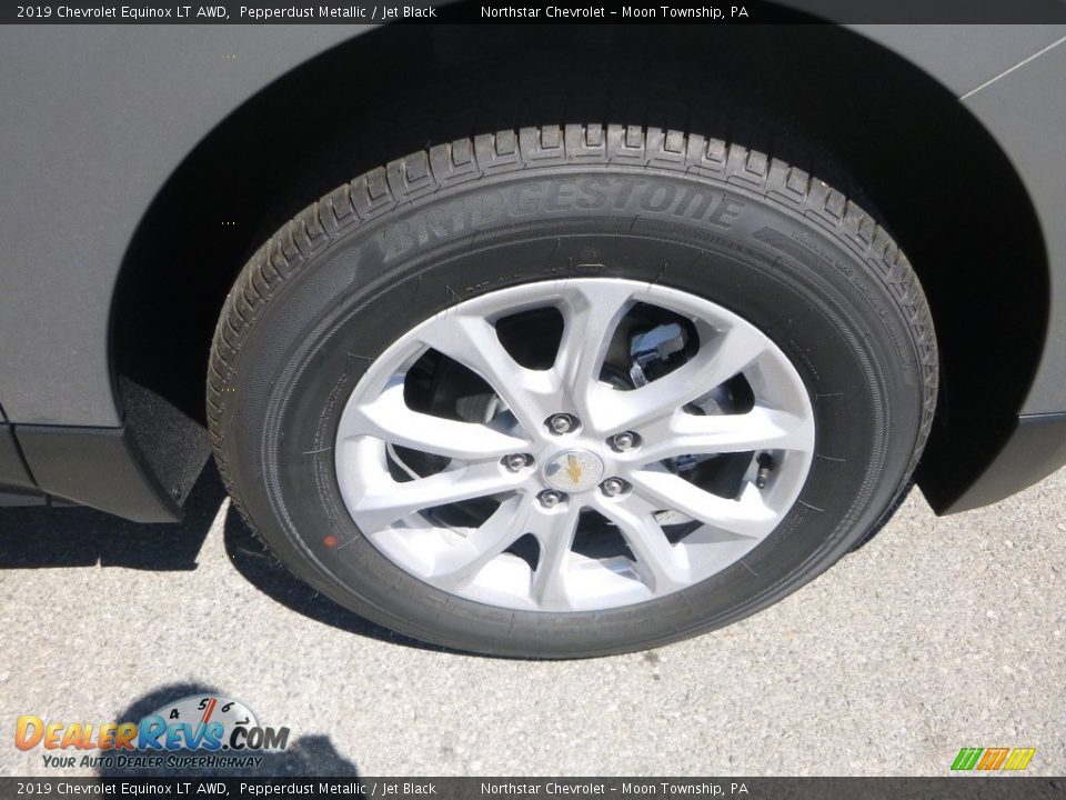 2019 Chevrolet Equinox LT AWD Pepperdust Metallic / Jet Black Photo #9