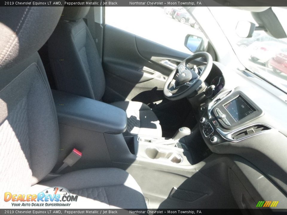 2019 Chevrolet Equinox LT AWD Pepperdust Metallic / Jet Black Photo #10
