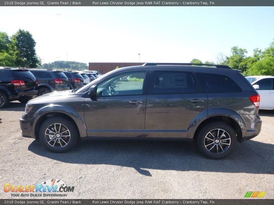 2018 Dodge Journey SE Granite Pearl / Black Photo #2