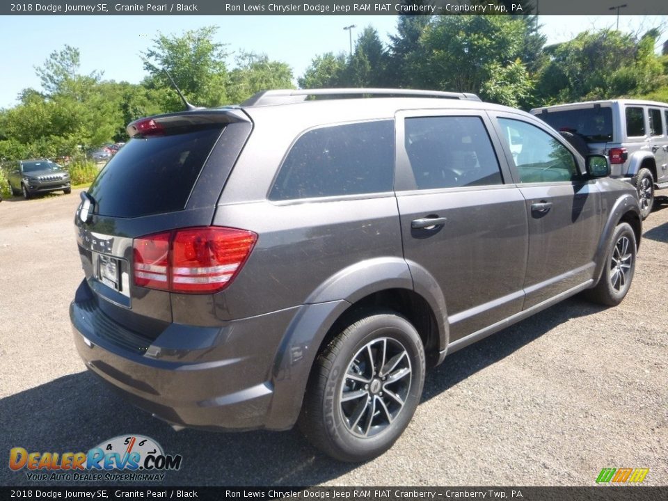 2018 Dodge Journey SE Granite Pearl / Black Photo #5