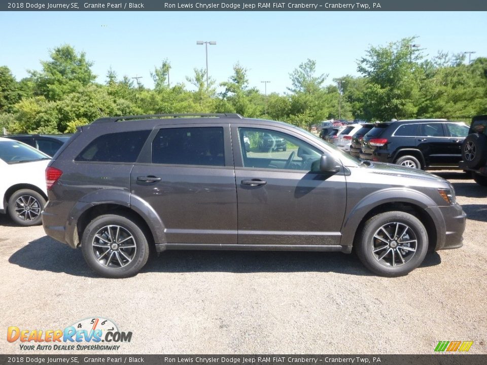 2018 Dodge Journey SE Granite Pearl / Black Photo #6