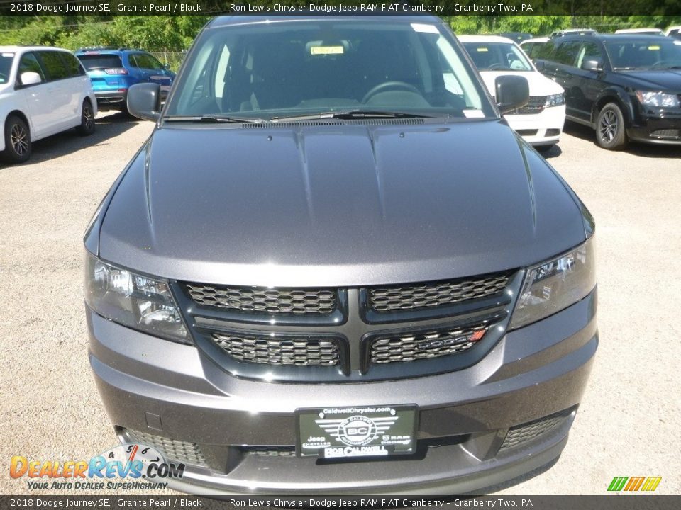 2018 Dodge Journey SE Granite Pearl / Black Photo #8