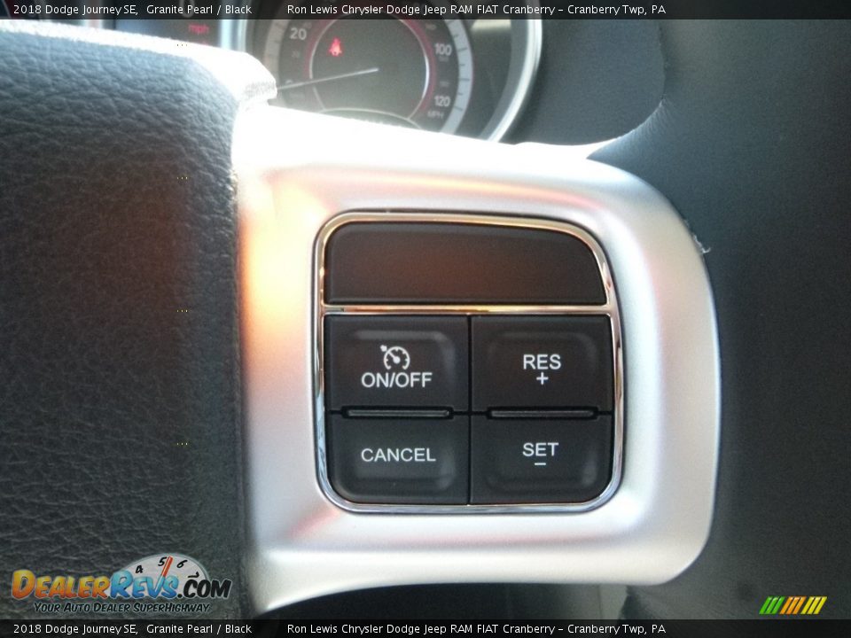 2018 Dodge Journey SE Granite Pearl / Black Photo #17