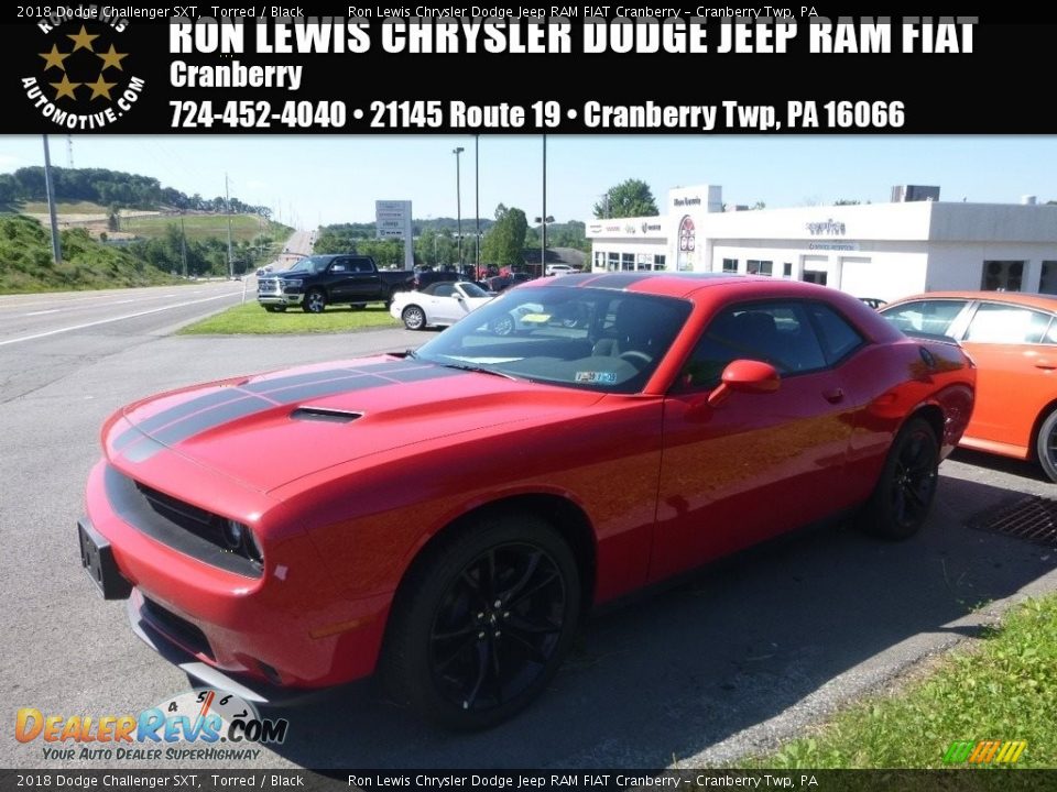 2018 Dodge Challenger SXT Torred / Black Photo #1