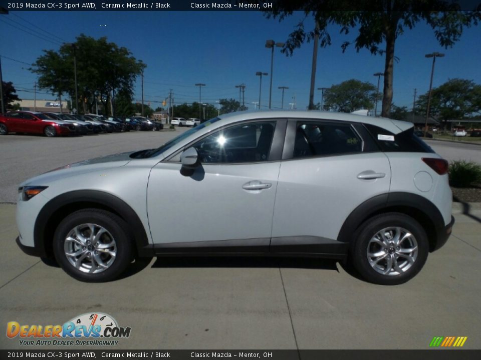 2019 Mazda CX-3 Sport AWD Ceramic Metallic / Black Photo #2