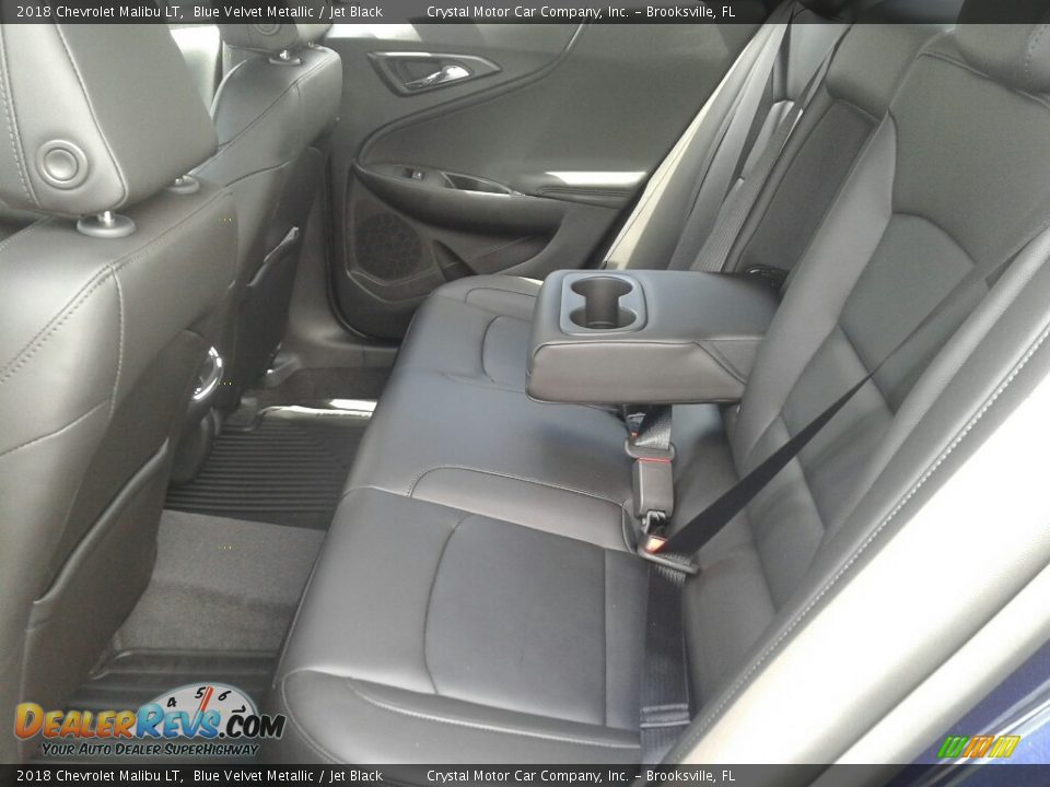 2018 Chevrolet Malibu LT Blue Velvet Metallic / Jet Black Photo #10