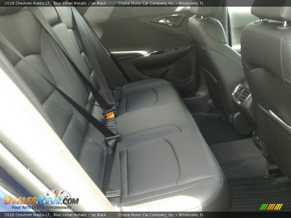 2018 Chevrolet Malibu LT Blue Velvet Metallic / Jet Black Photo #11