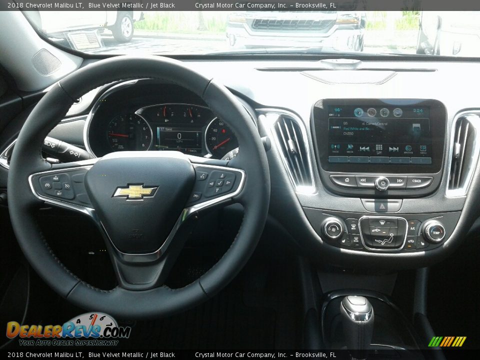 2018 Chevrolet Malibu LT Blue Velvet Metallic / Jet Black Photo #13