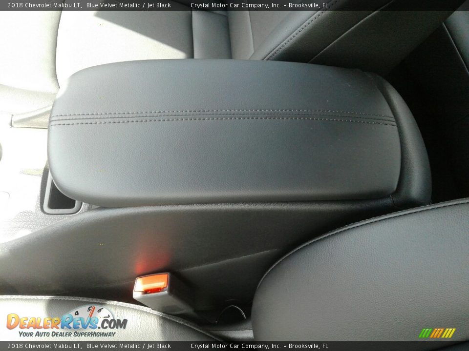 2018 Chevrolet Malibu LT Blue Velvet Metallic / Jet Black Photo #18