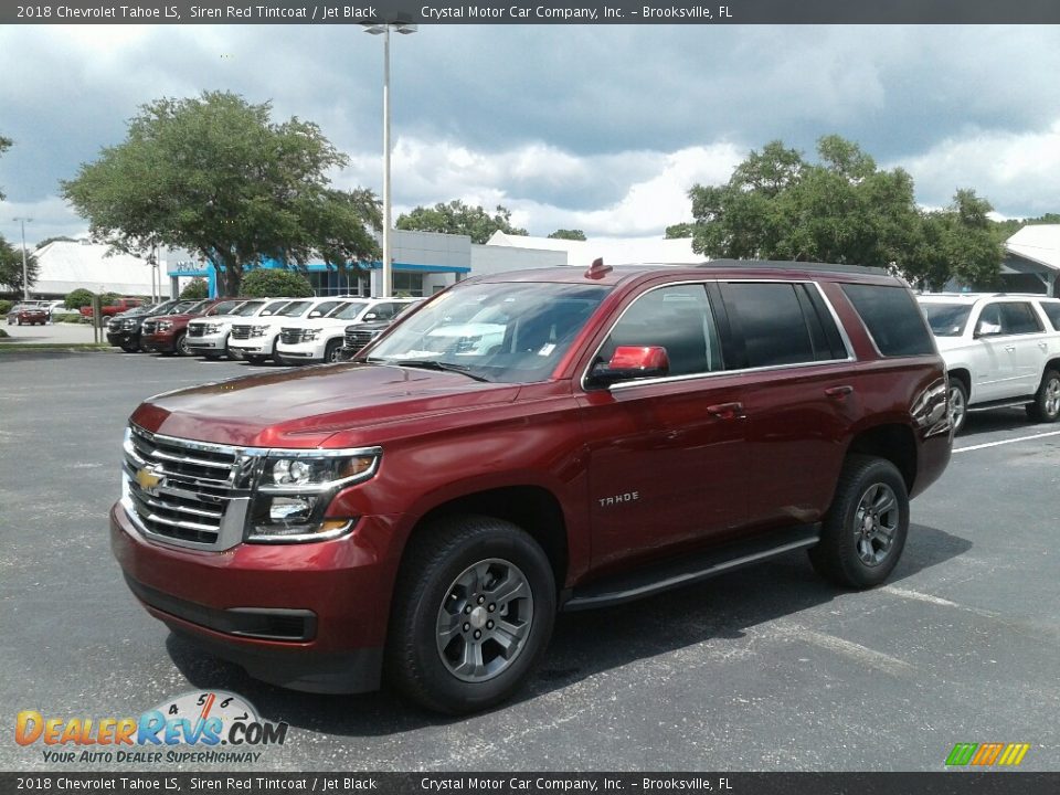 2018 Chevrolet Tahoe LS Siren Red Tintcoat / Jet Black Photo #1