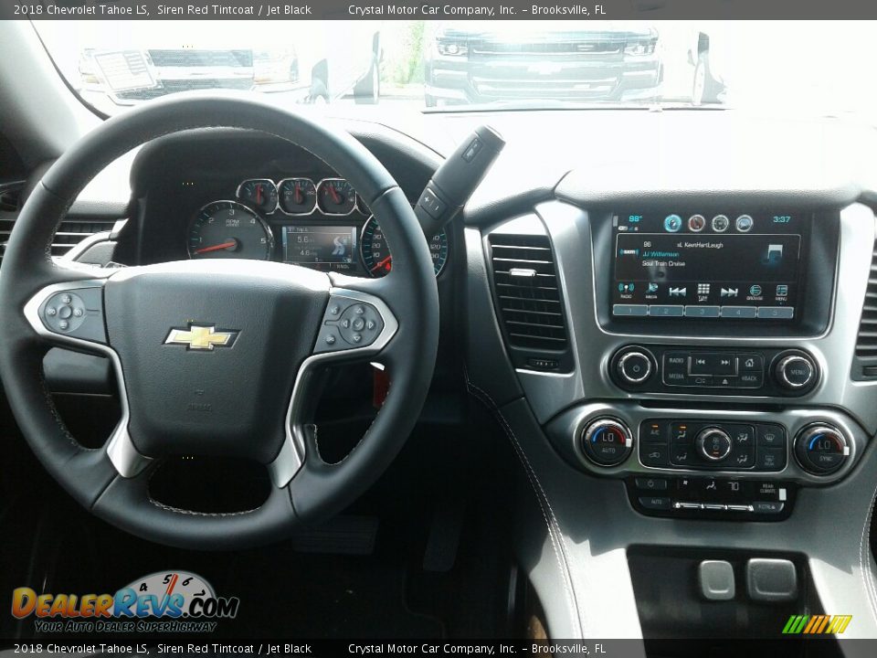 2018 Chevrolet Tahoe LS Siren Red Tintcoat / Jet Black Photo #13