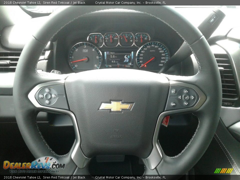 2018 Chevrolet Tahoe LS Siren Red Tintcoat / Jet Black Photo #14