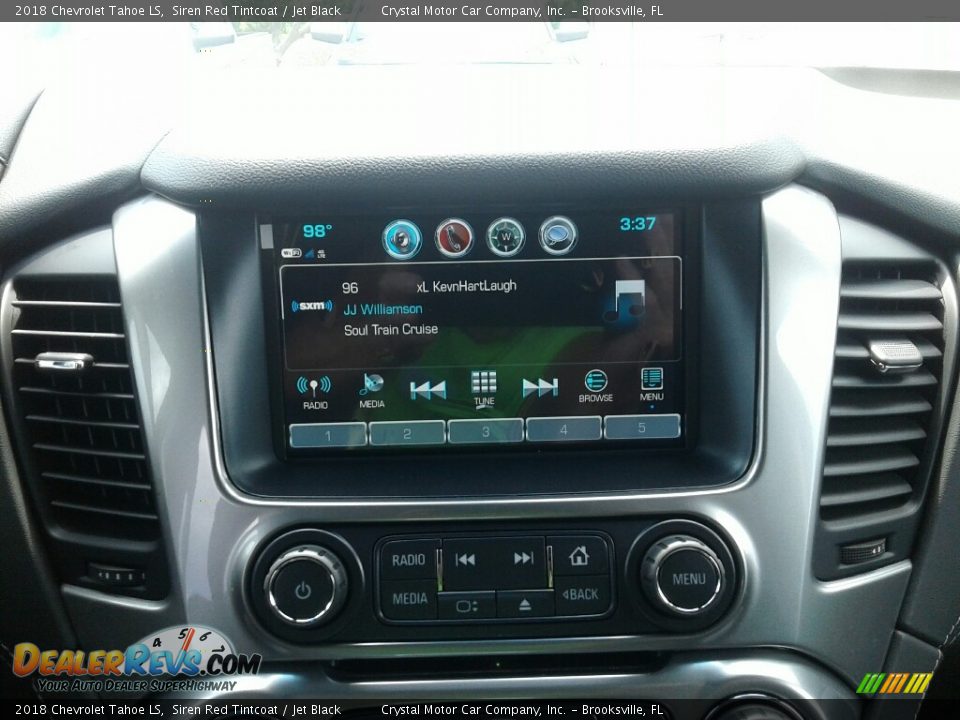 2018 Chevrolet Tahoe LS Siren Red Tintcoat / Jet Black Photo #15