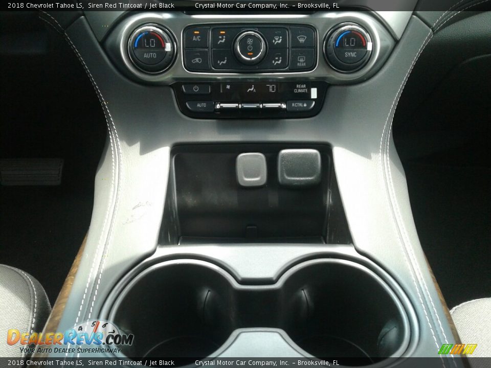 2018 Chevrolet Tahoe LS Siren Red Tintcoat / Jet Black Photo #16