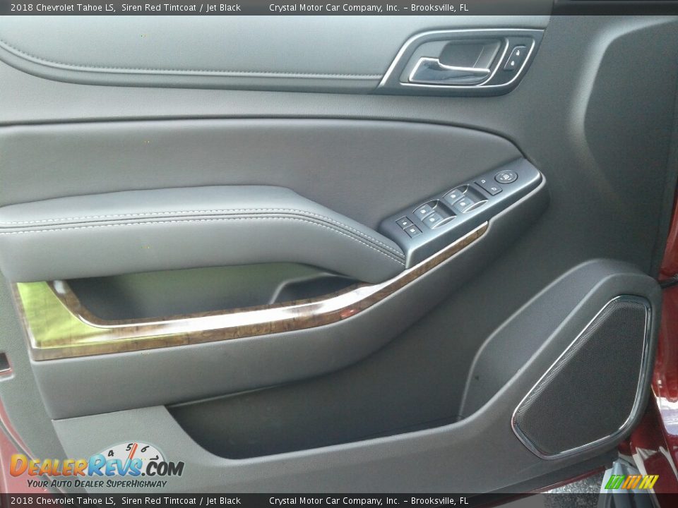 2018 Chevrolet Tahoe LS Siren Red Tintcoat / Jet Black Photo #17
