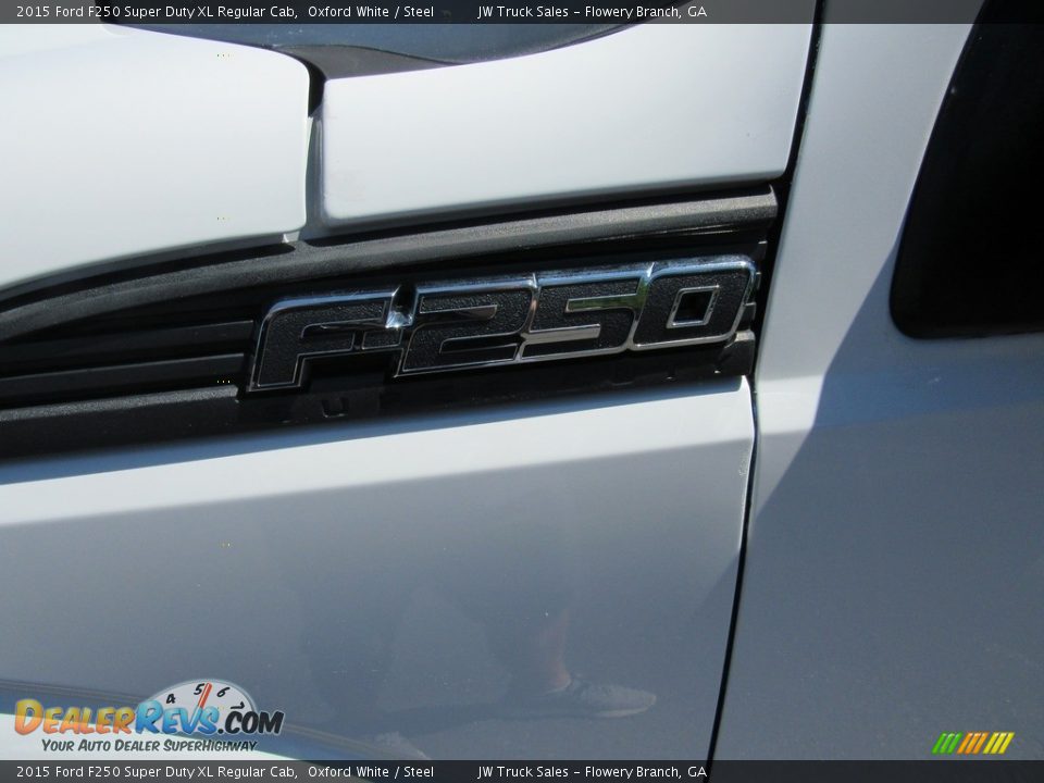 2015 Ford F250 Super Duty XL Regular Cab Oxford White / Steel Photo #10